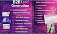 do b2b lead generation with verified emails