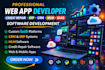 be web app developer credit repair software developer erp crm mlm saas developer
