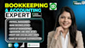 do bookkeeping, quickbooks cleanup and xero accounting