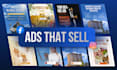 design social media ad creatives static