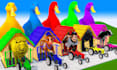 create 3d cartoon animals and kids animation video