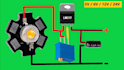 design led driver pcb constant current high power lighting cob