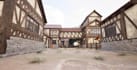 do unreal engine level design, ue5 game environment, open world map, 3d terrain