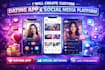 create custom dating apps, social media platforms and live streaming websites