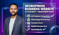 build a professional wordpress website with whatsapp chatbot integration