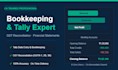 do bookkeeping and tally data entry