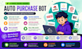 do auto buying bot, popmart bot, auto purchase bot, pokemon bot, checkout bot