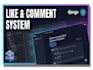 build a moderated ajax comment, like system in django and react