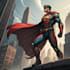 superhero character for comics