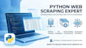 build a python script to scrape data from websites