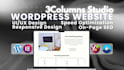 create or redesign your wordpress website with a clean and modern design
