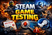 test and review your game on pc and steam deck