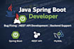 fix java spring boot bugs, rest API and backend issues