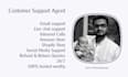 be your customer support representative, inbound email live chat support agent