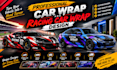 create professional racing car wrap and itasha car wrap design