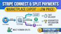 provide a stripe connect, xendit, ideal payment gateway