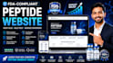 build peptide website fda complaint peptide website woocommerce peptide website