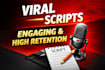 write viral scripts for your channel