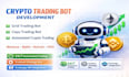 develop crypto trading bot, grid trading bot and copy trading bot