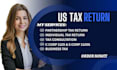 prepare your US tax as a licensed CPA
