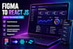 convert figma to react js and tailwind