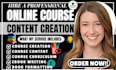 create masterclass ebook online course content and instructional workbook design