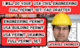 engineering permit,building permit,full permit set,cad drafter,licensed engineer