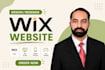 design or redesign a professional, fast, responsive wix website or landing page