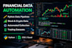 build financial data pipelines and trading datasets using python