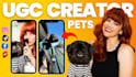 create pet ugc video ads with a funny dog