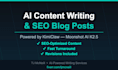 write SEO blog posts, articles, and web content using ai