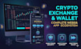 develop crypto exchange website, crypto wallet app, crypto trading