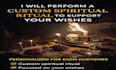 do custom wish spell ritual to support your wishes