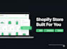build shopify store with SEO and analytics setup