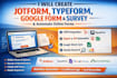 create jotform typeform google form survey quiz and automate online