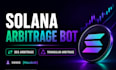 solana arbitrage bot, dex arbitrage bot, crypto arbitrage bot, solana volume bot