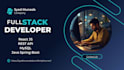 build modern website with backend API using java spring boot