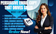 write persuasive email copy that drives sales