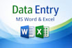 do accurate data entry
