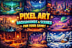create pixel art backgrounds and scenes for your game