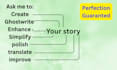 ghostwrite or rewrite your fiction story