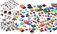 model 3d low poly game ready models, assets, props, objects, weapon