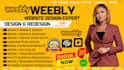 do weebly website design or redesign weebly website, square online store square