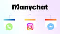 create chatbot for whatsapp, instagram and facebook messenger using manychat
