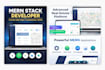 develop full stack web application using react node and next
