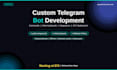build a custom telegram bot with commands, keyboards, and integrations