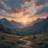 create professional landscape digital art