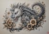 create a japanese style tattoo art