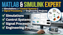 help in matlab coding, simulink simulation and engineering tasks