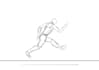 2d hand drawn frame by frame game character animation